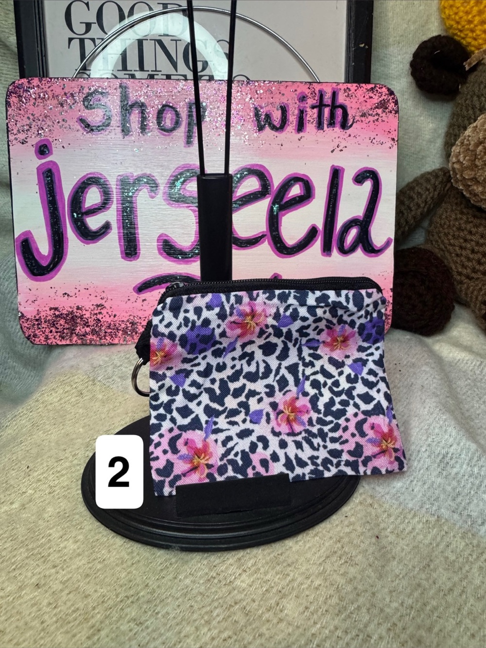 Leopard Print Coin Pouch - - Picture 2 of 10